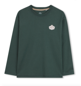 Timberland T shirt ls  donkergroen