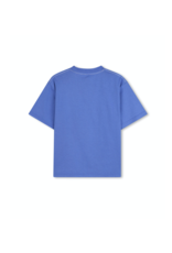 Timberland lavendelblauw T-shirt logo wit