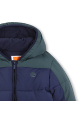 Timberland Puffer jas bottle green navy