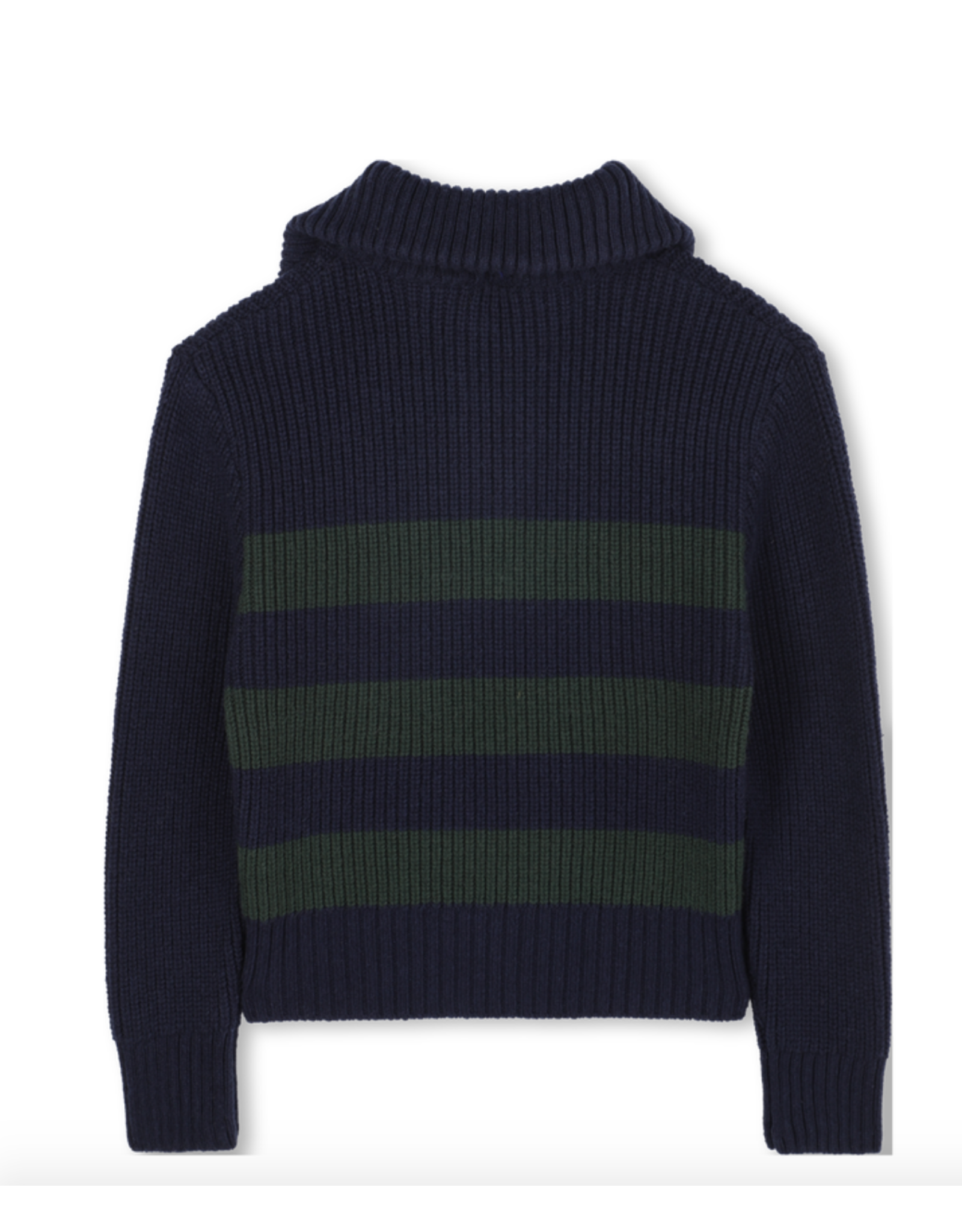 Timberland Pull jumper navy groen gestreept