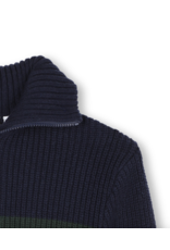 Timberland Pull jumper navy groen gestreept