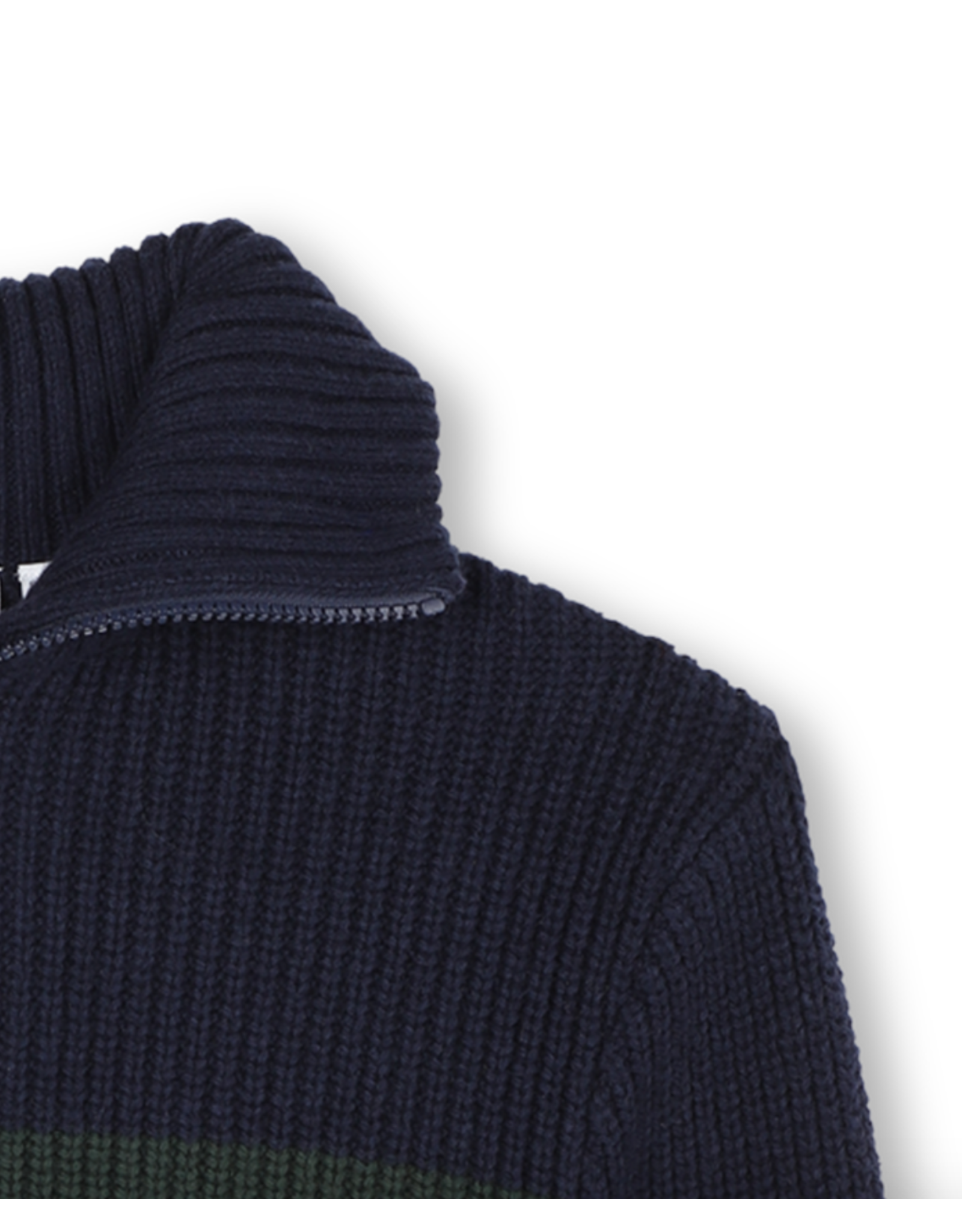 Timberland Pull jumper navy groen gestreept