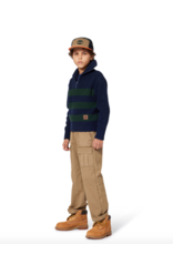 Timberland Pull jumper navy groen gestreept