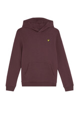 Lyle & Scott L&S hoodie burgundy