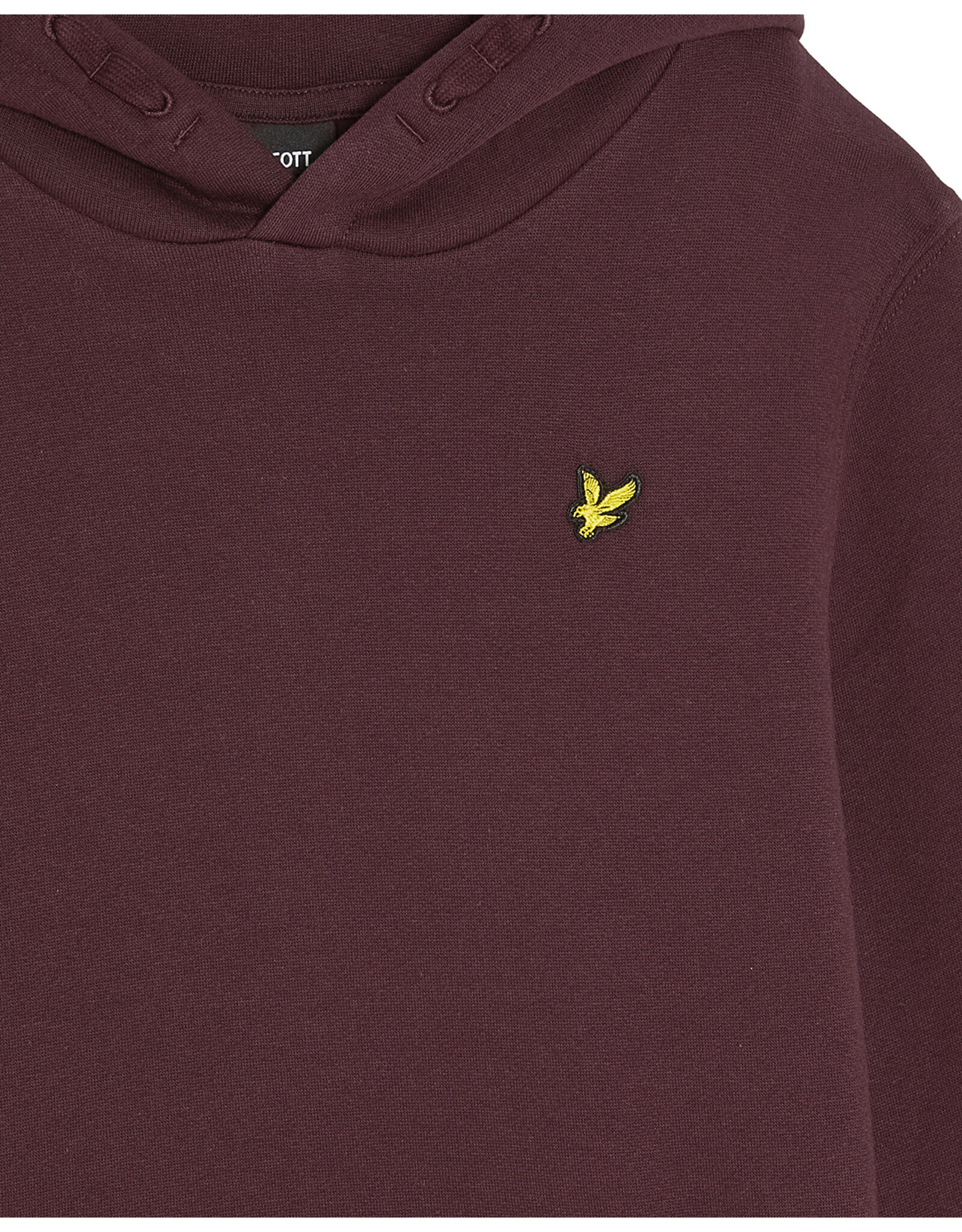 Lyle & Scott L&S hoodie burgundy
