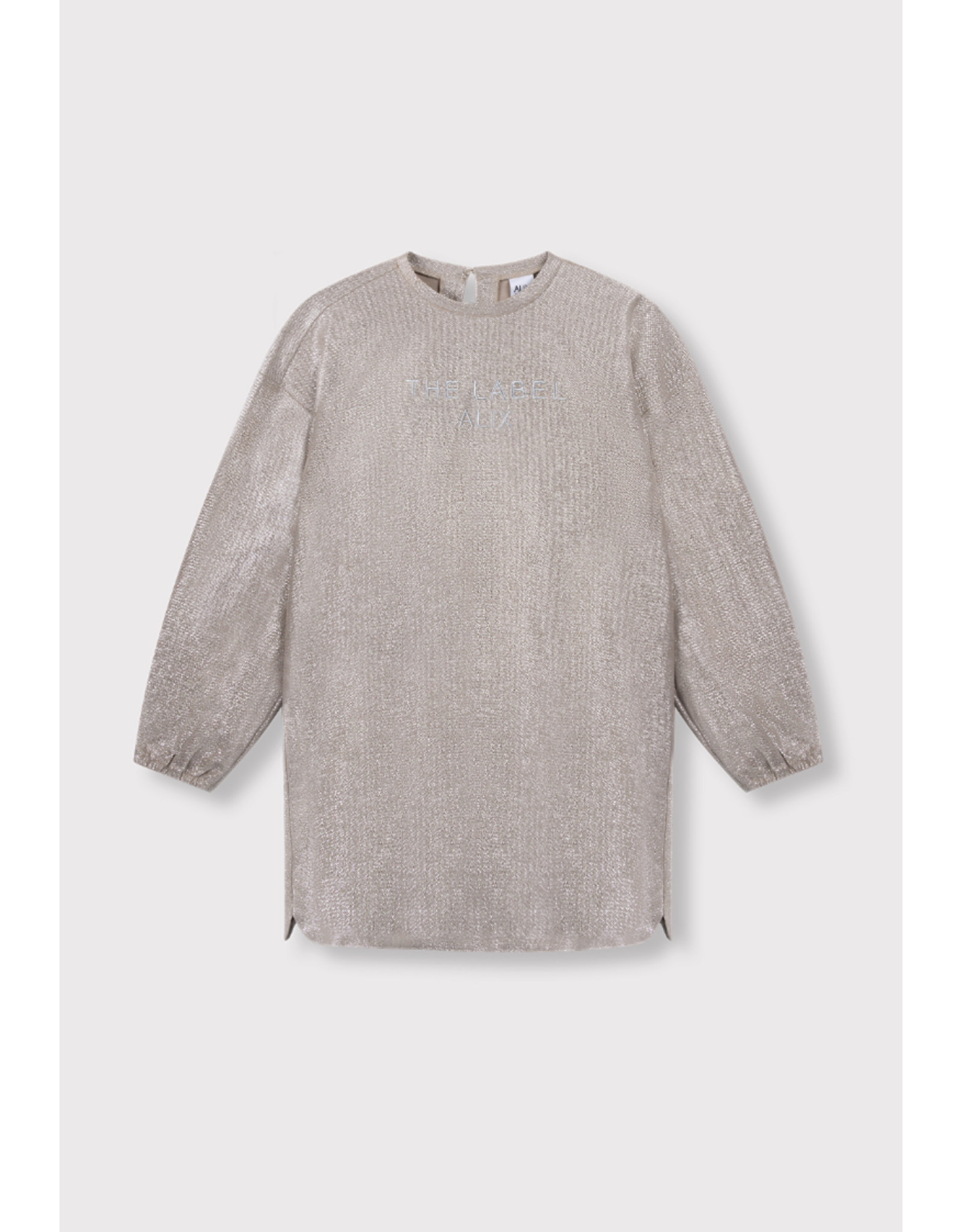 Alix mini jurk silver