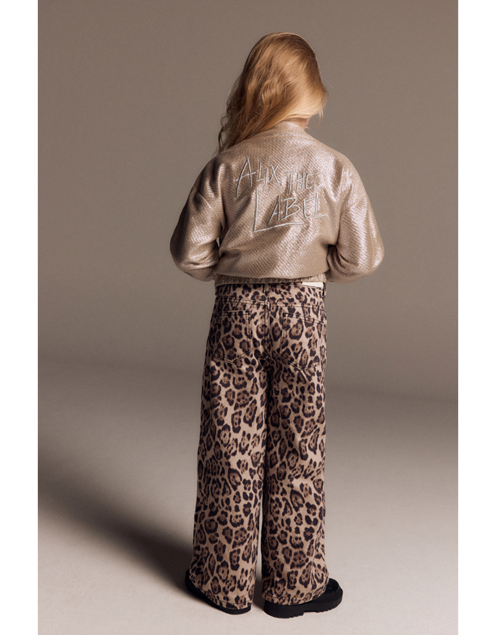 Alix mini bomberjas silver