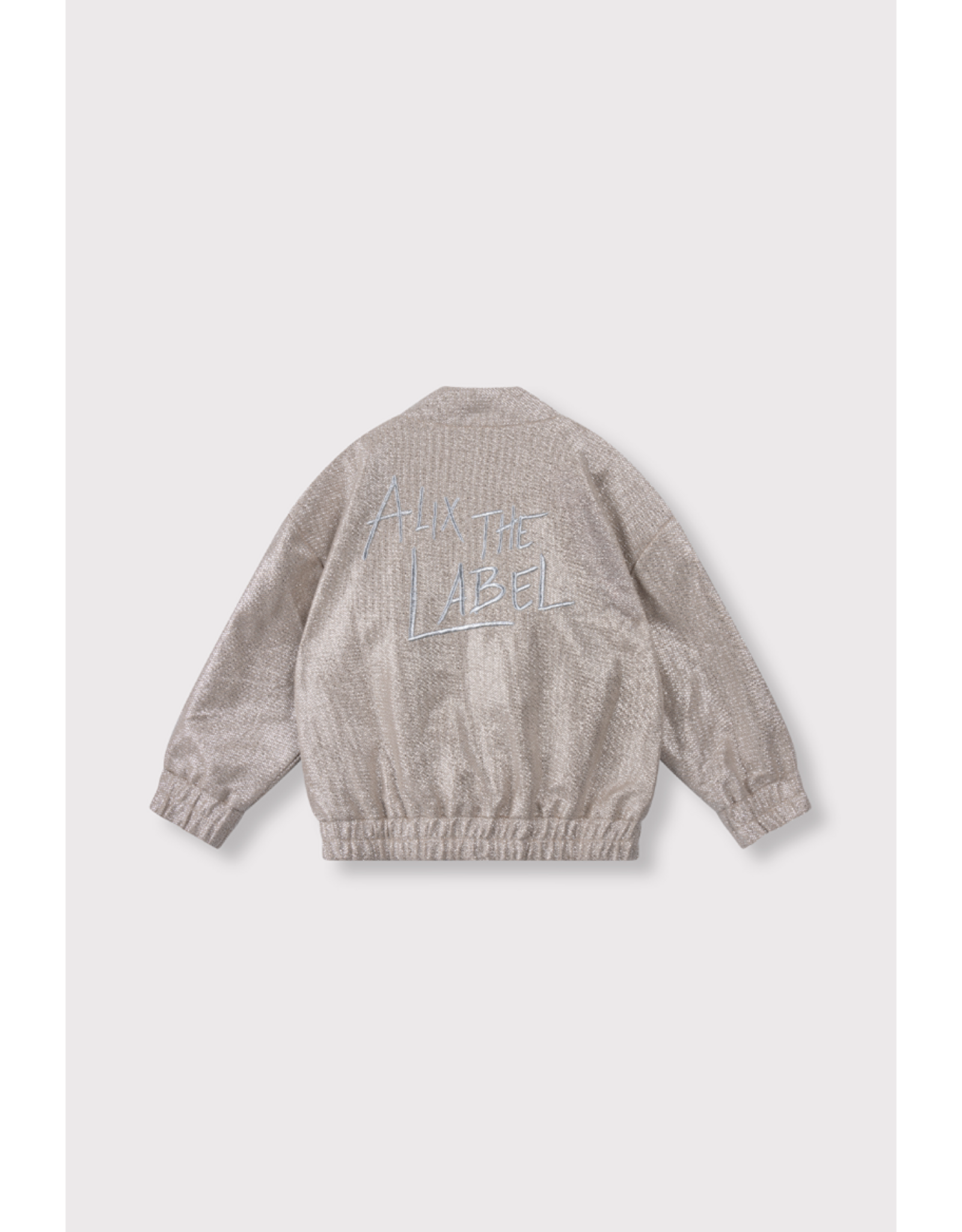 Alix mini bomberjas silver