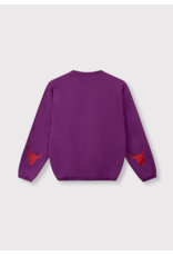 Alix mini sweater bull sleeve purple magic