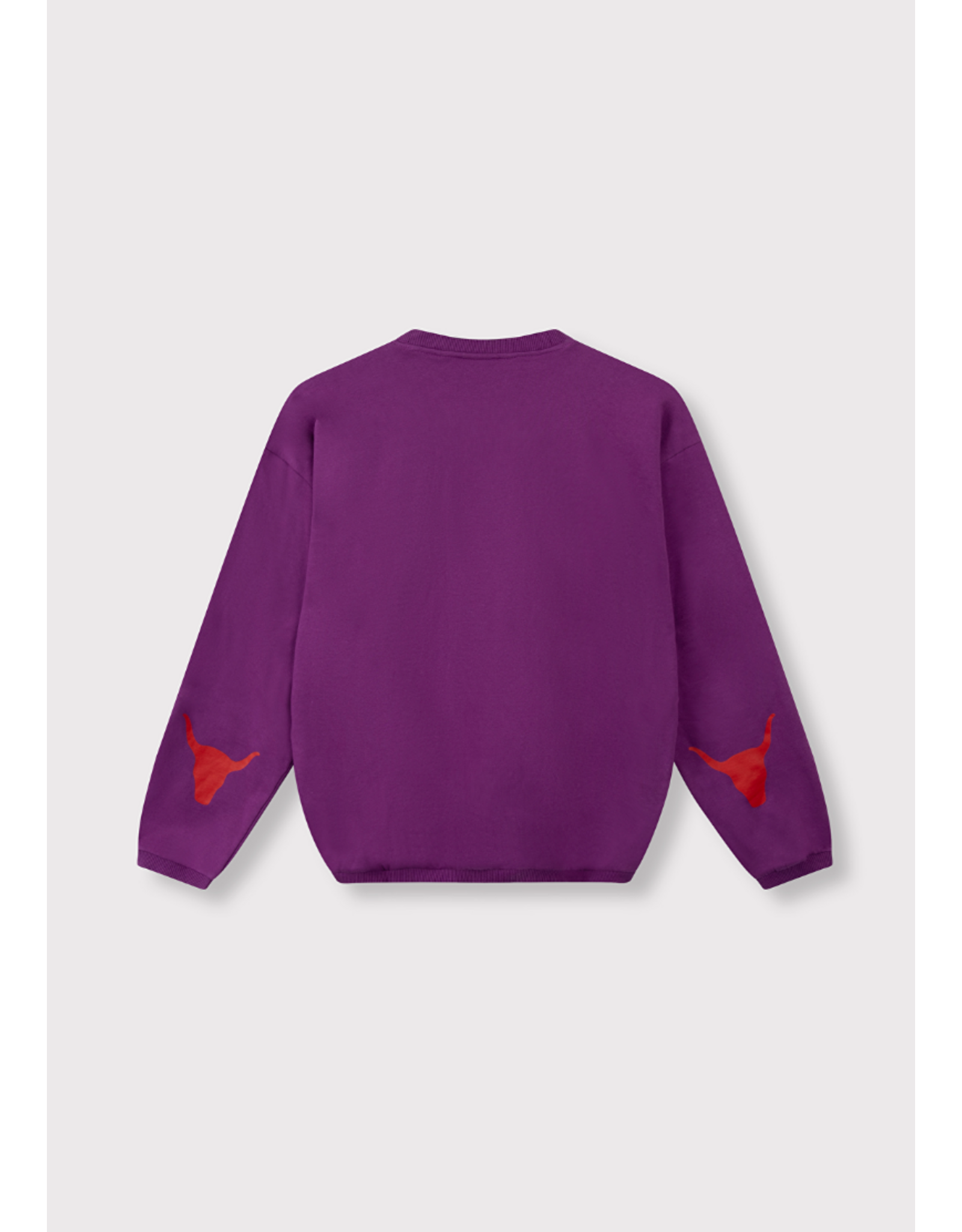 Alix mini sweater bull sleeve purple magic