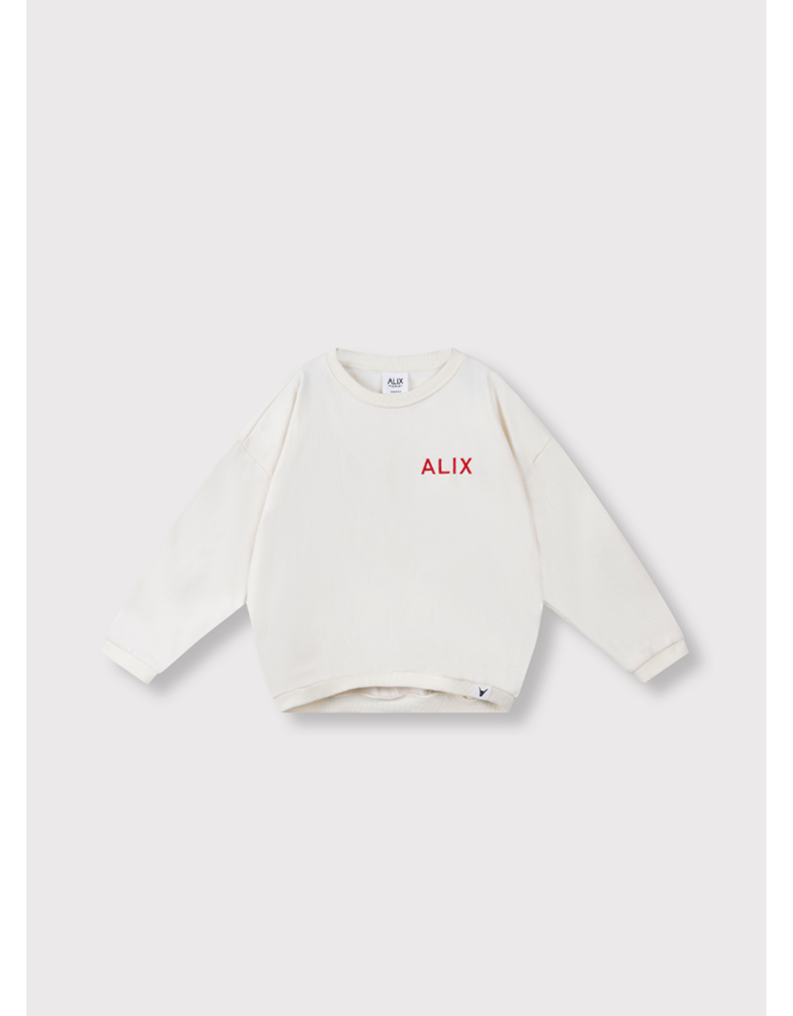 Alix mini sweater bull sleeve ecru