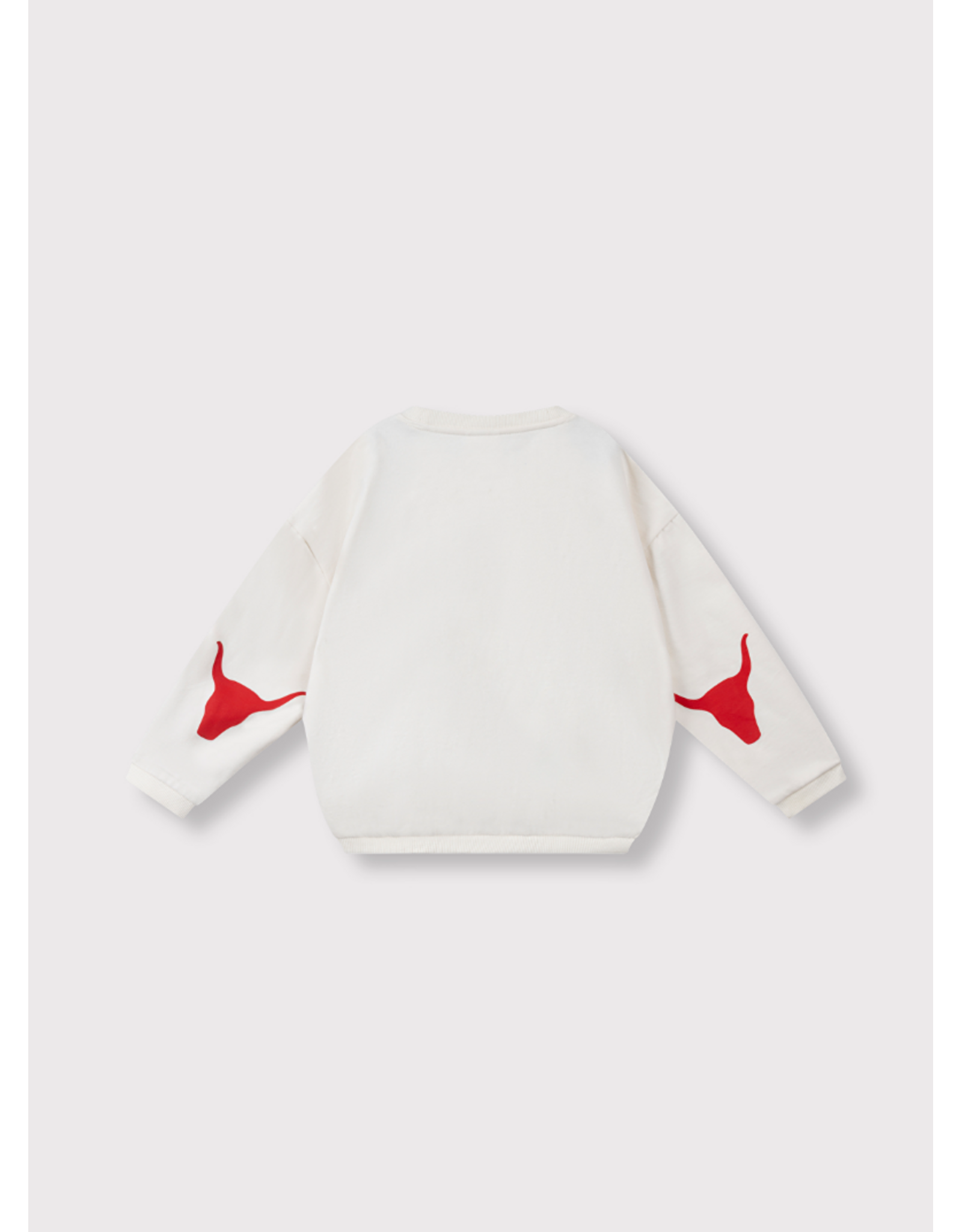 Alix mini sweater bull sleeve ecru