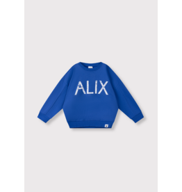 Alix mini sweater on tour intense blue