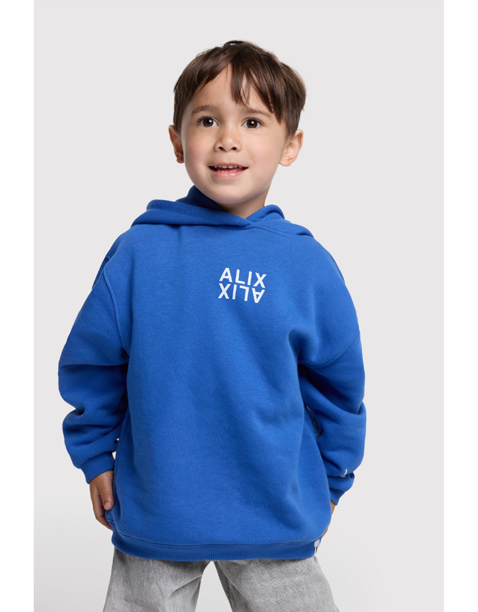 Alix mini hoodie intense blue logo
