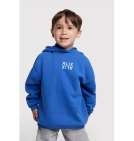 Alix mini hoodie intense blue logo