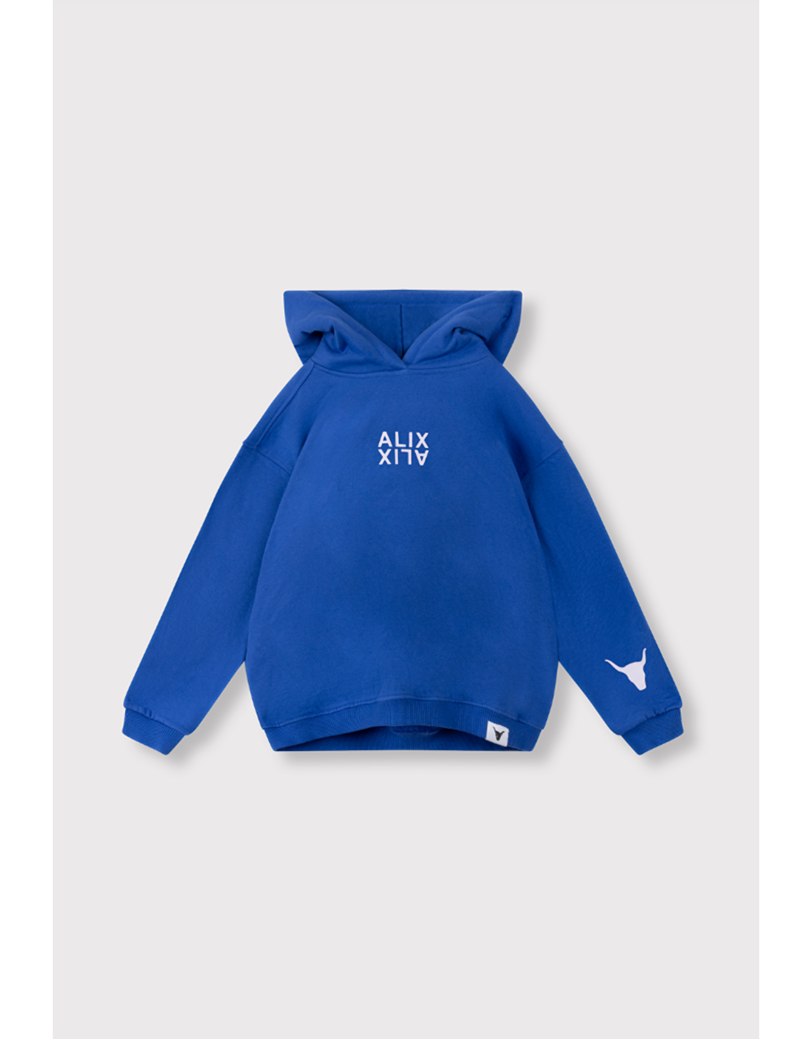 Alix mini hoodie intense blue logo