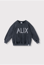 Alix mini sweater charcoal grey ALIX