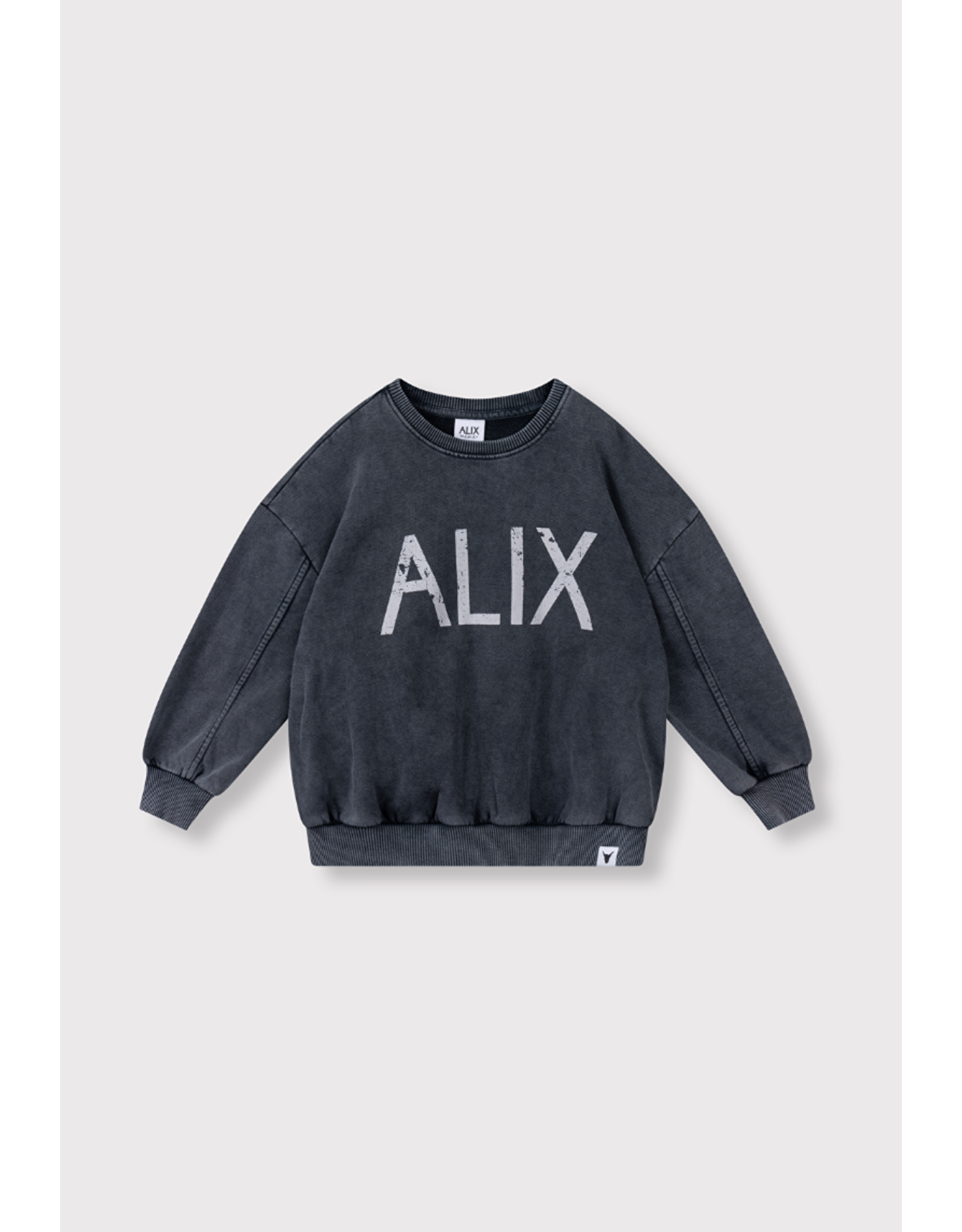 Alix mini sweater charcoal grey ALIX