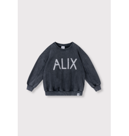 Alix mini sweater charcoal grey ALIX