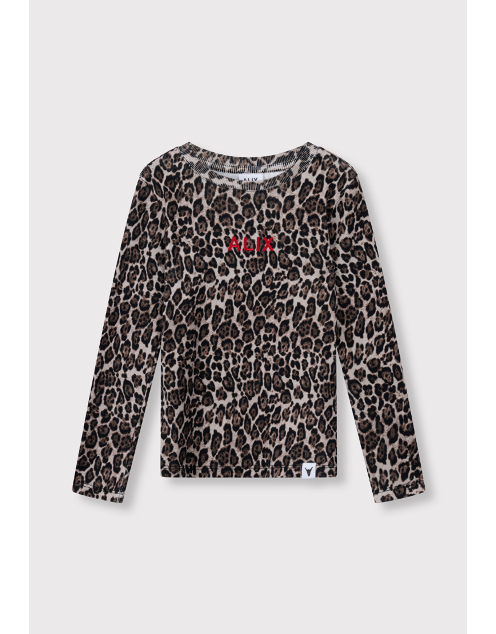 Alix mini T-shirt animal lange mouw