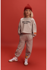Alix mini sweater cropped grey melange