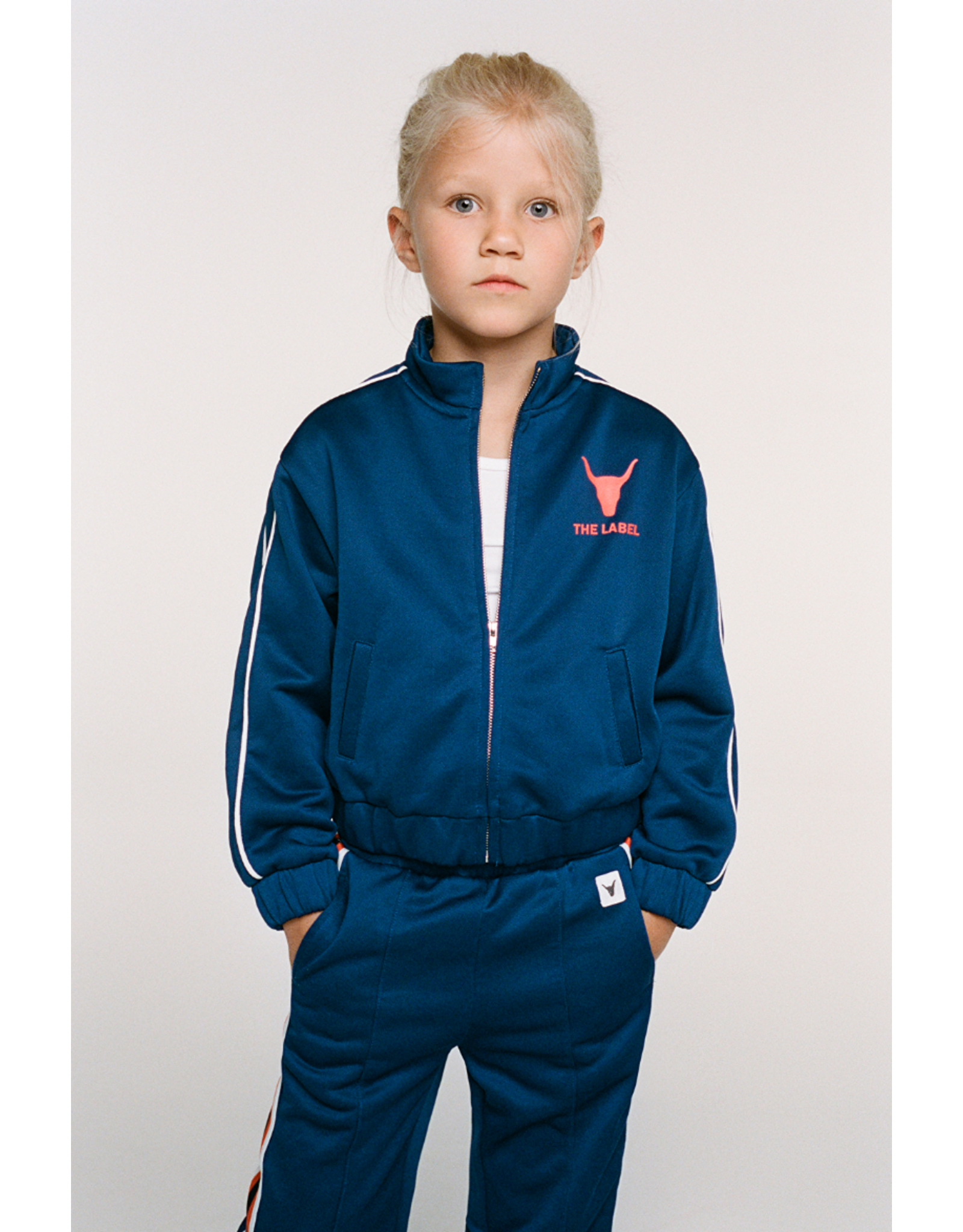 Alix mini training jacket intense blue