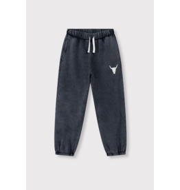 Alix mini joggingbroek logo charcoal grey