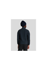 Lyle & Scott Microfleece sweat met rits dark navy