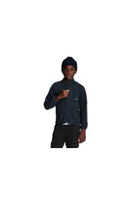 Lyle & Scott Microfleece sweat met rits dark navy