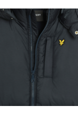 Lyle & Scott winterjas dark navy
