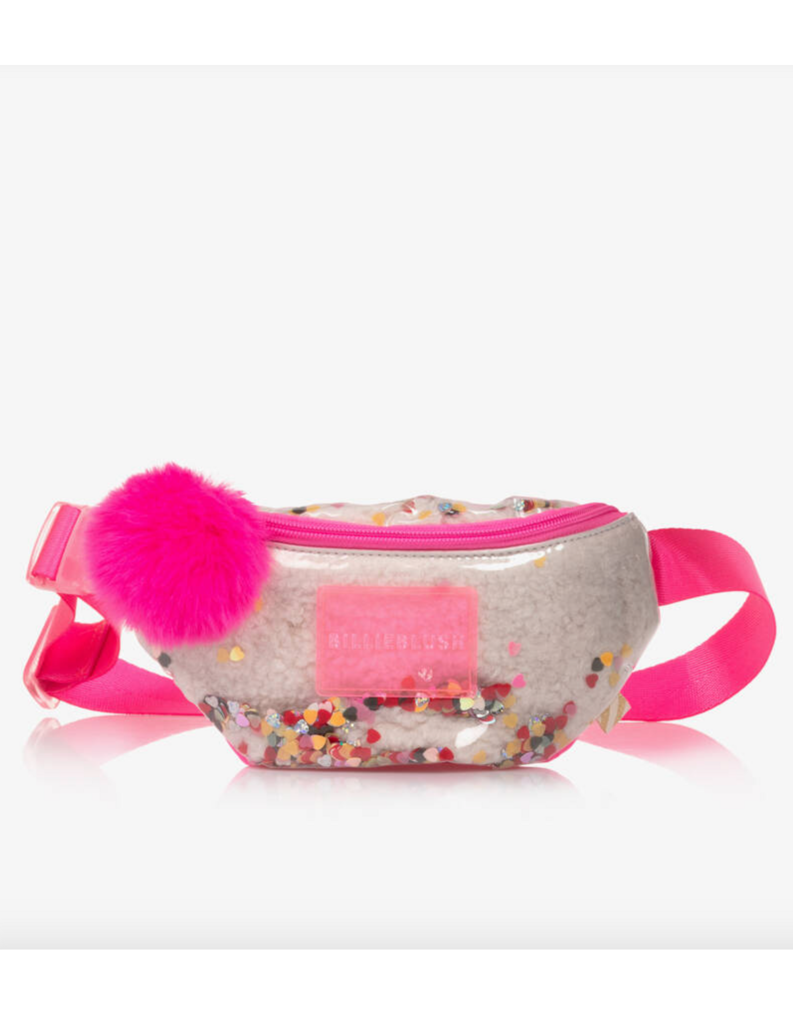 Billieblush crossbody bag ecru glitter