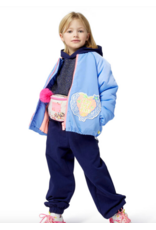 Billieblush crossbody bag ecru glitter