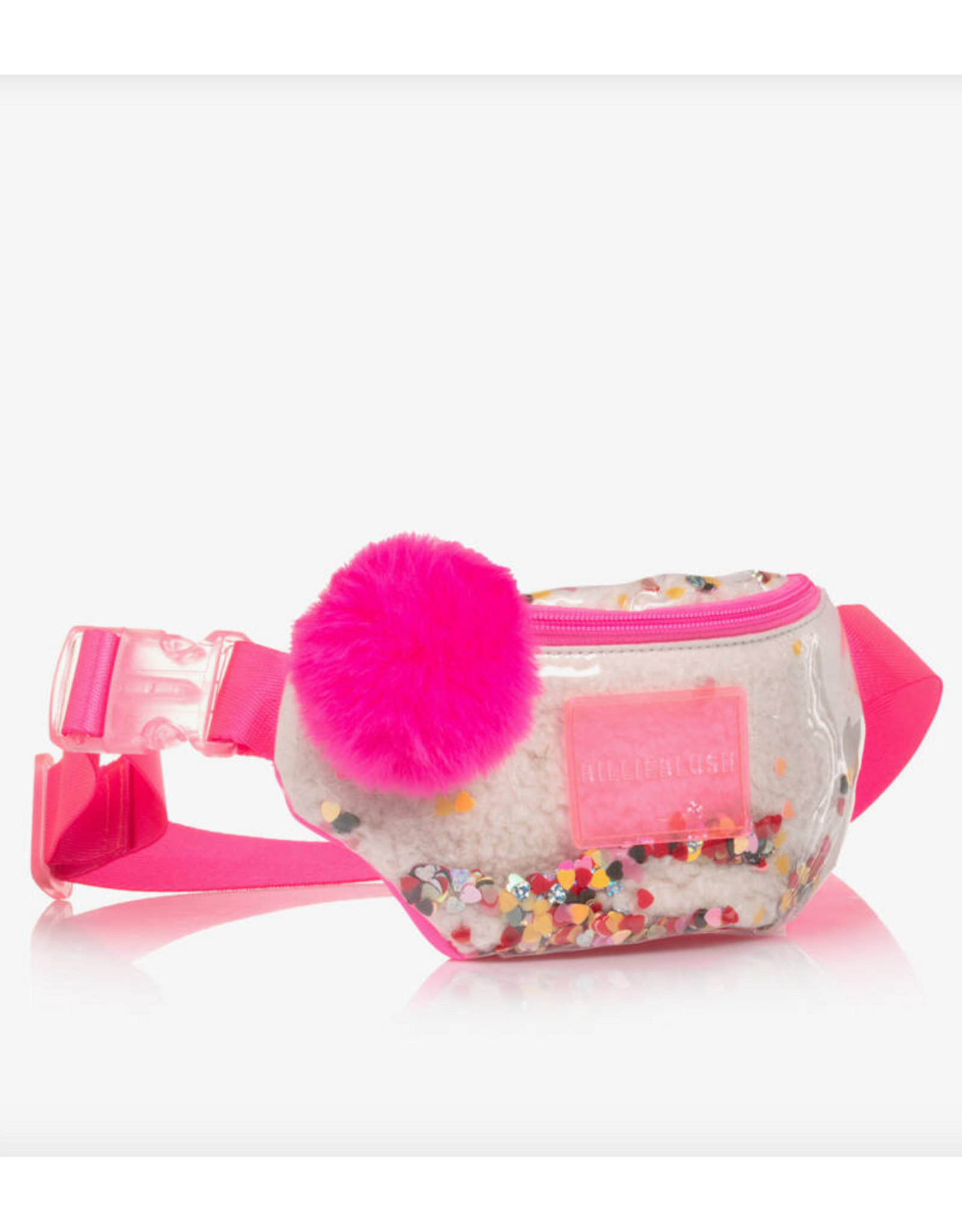 Billieblush crossbody bag ecru glitter