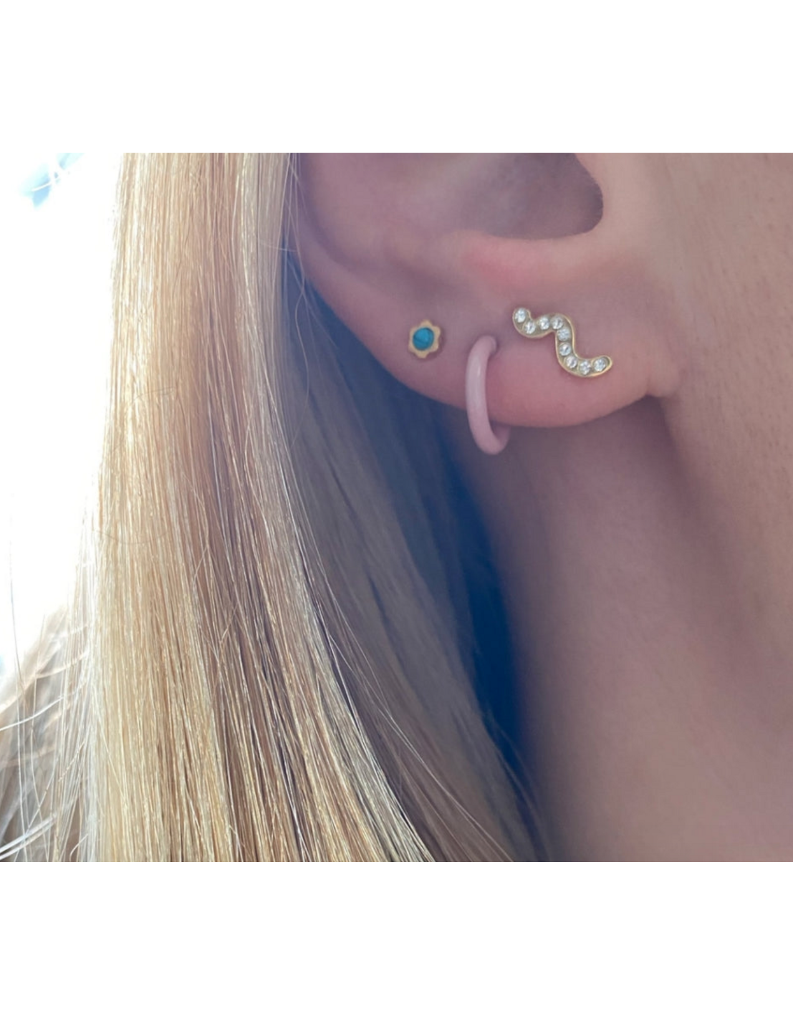 LULU Copenhagen color hoop light pink