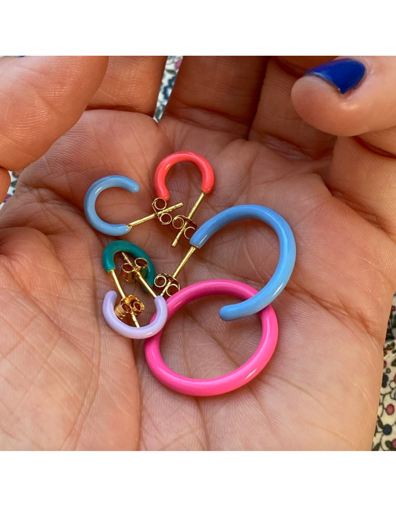 LULU Copenhagen color hoop light blue