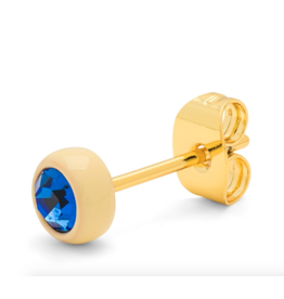 LULU Copenhagen gala crystal sapphire gold