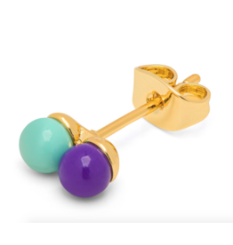 LULU Copenhagen double color ball purple mint