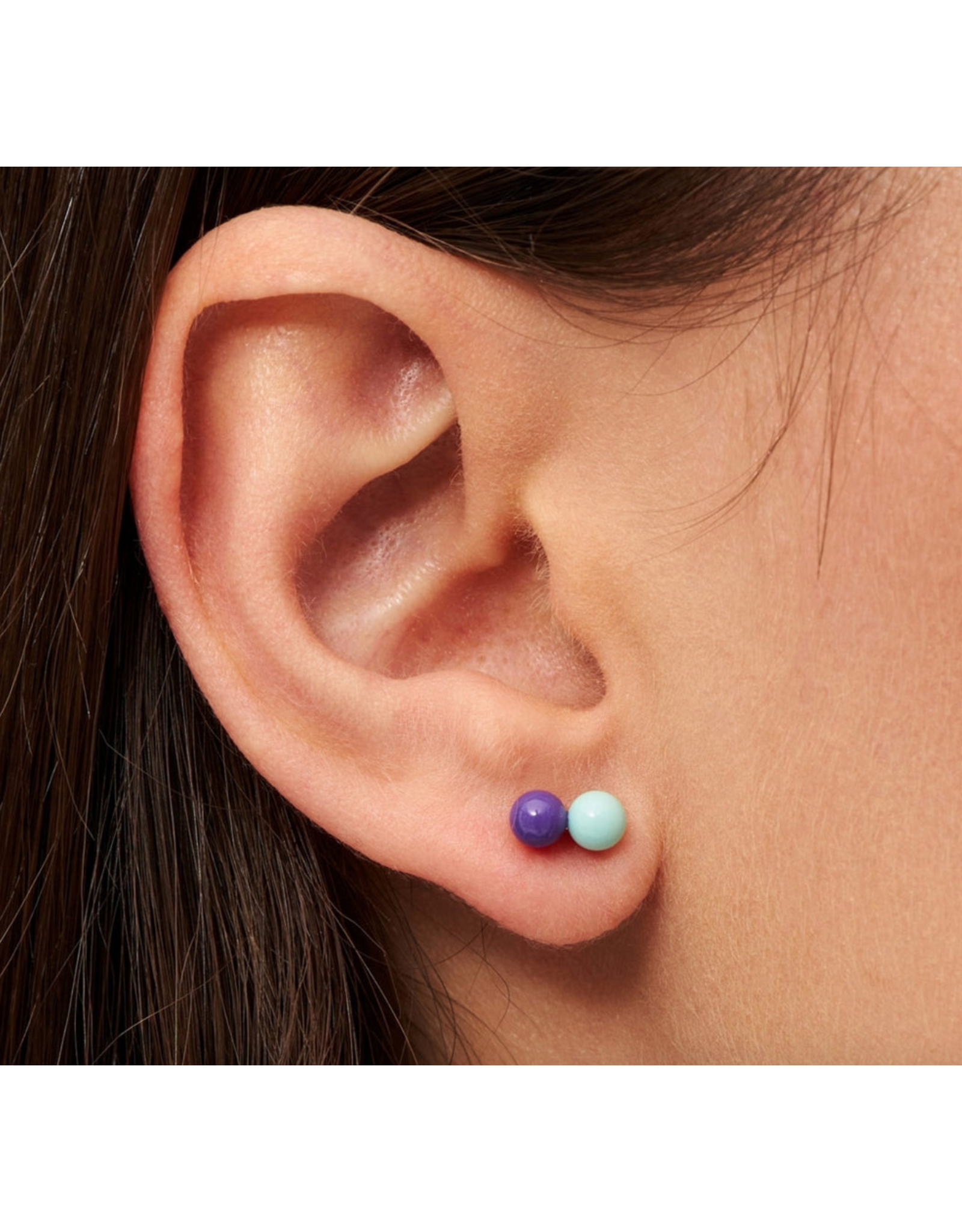 LULU Copenhagen double color ball purple mint