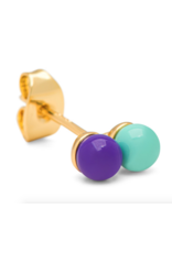 LULU Copenhagen double color ball purple mint