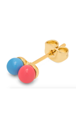 LULU Copenhagen double color ball blue pink