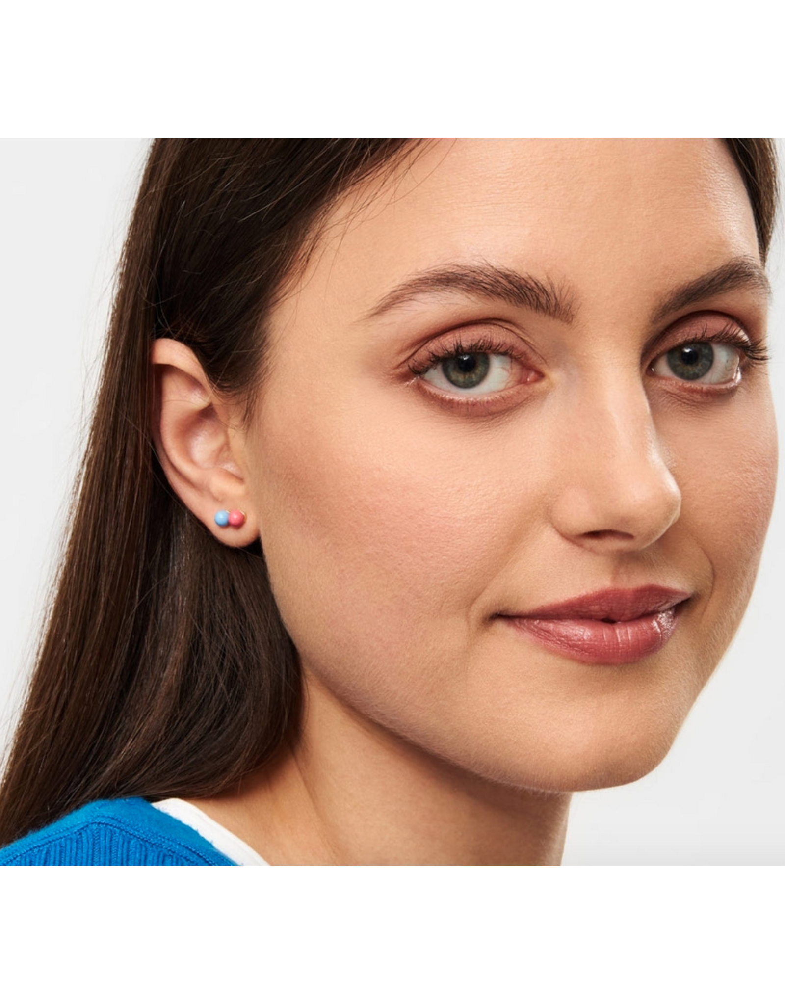 LULU Copenhagen double color ball blue pink