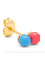 LULU Copenhagen double color ball blue pink