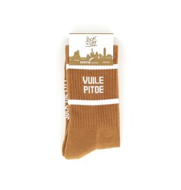 sock the city sportkousen VUILE PITOE camel one size