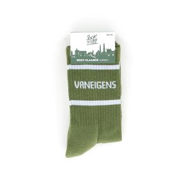sock the city sportkousen VANEIGENS groen one size