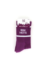 sock the city sportkousen OEDE METTE paars one size