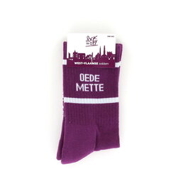 sock the city sportkousen OEDE METTE paars one size