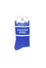 sock the city sportkousen MACHTIGE KEIREL blue one size