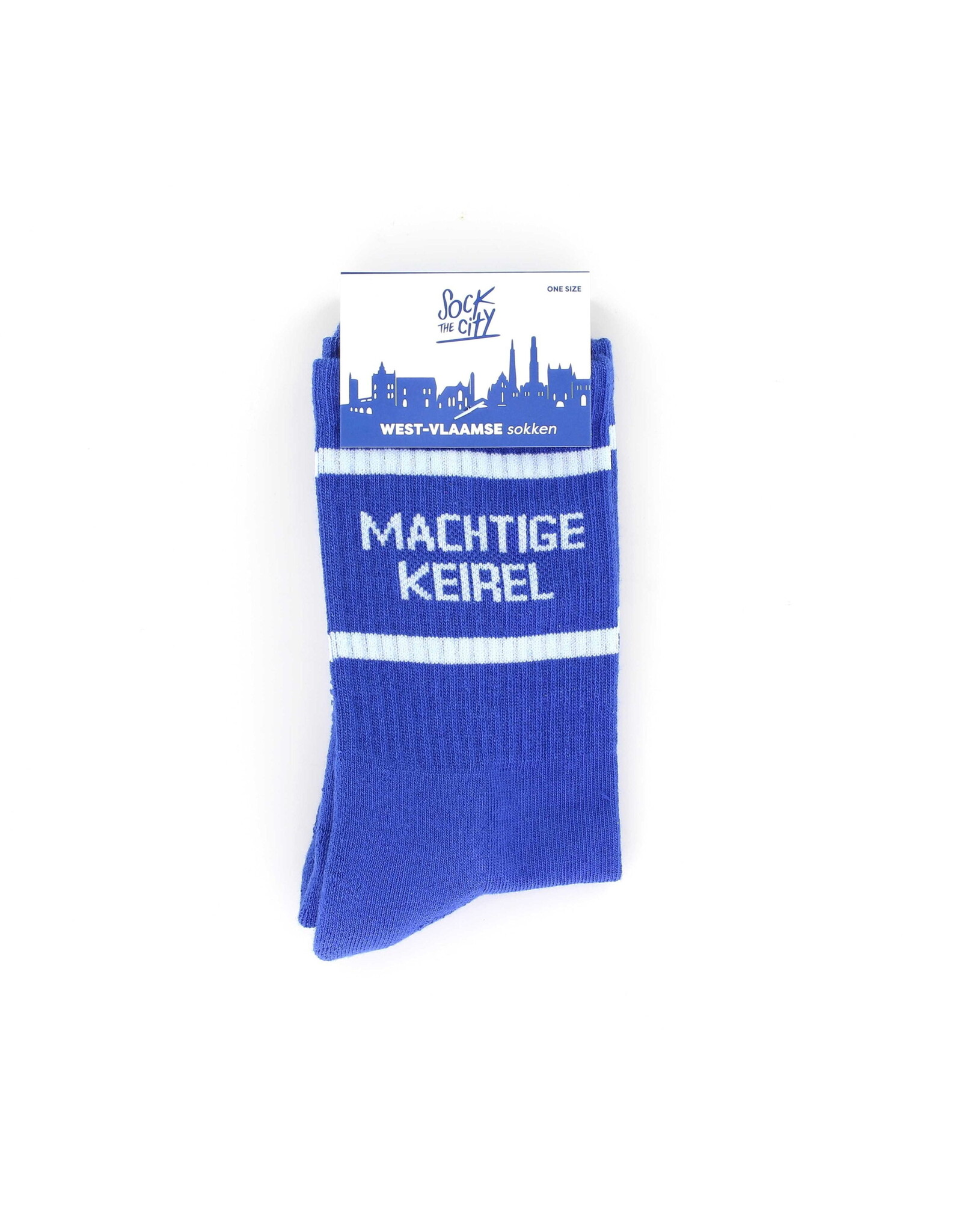 sock the city sportkousen MACHTIGE KEIREL blue one size