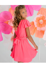 Blue Bay jurk Suzy neon pink