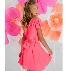 Blue Bay jurk Suzy neon pink